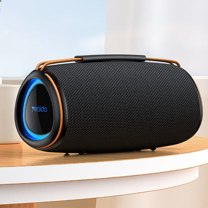 Cassa Portatile Bluetooth Yesido YSW38, 30W, TWS, RGB, Nera