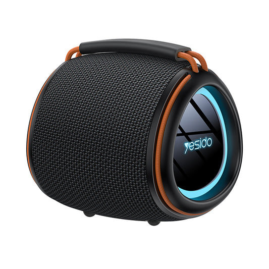 Cassa Portatile Bluetooth Yesido YSW40, 8W, RGB, Nera