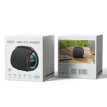 Cassa Portatile Bluetooth Yesido YSW40, 8W, RGB, Nera