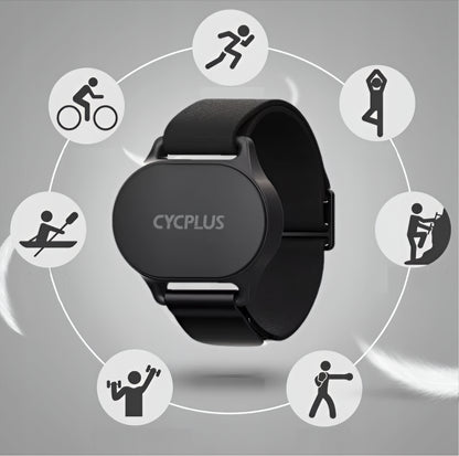 Bracciale Monitoraggio Frequenza Cardiaca Cycplus H1, Nero