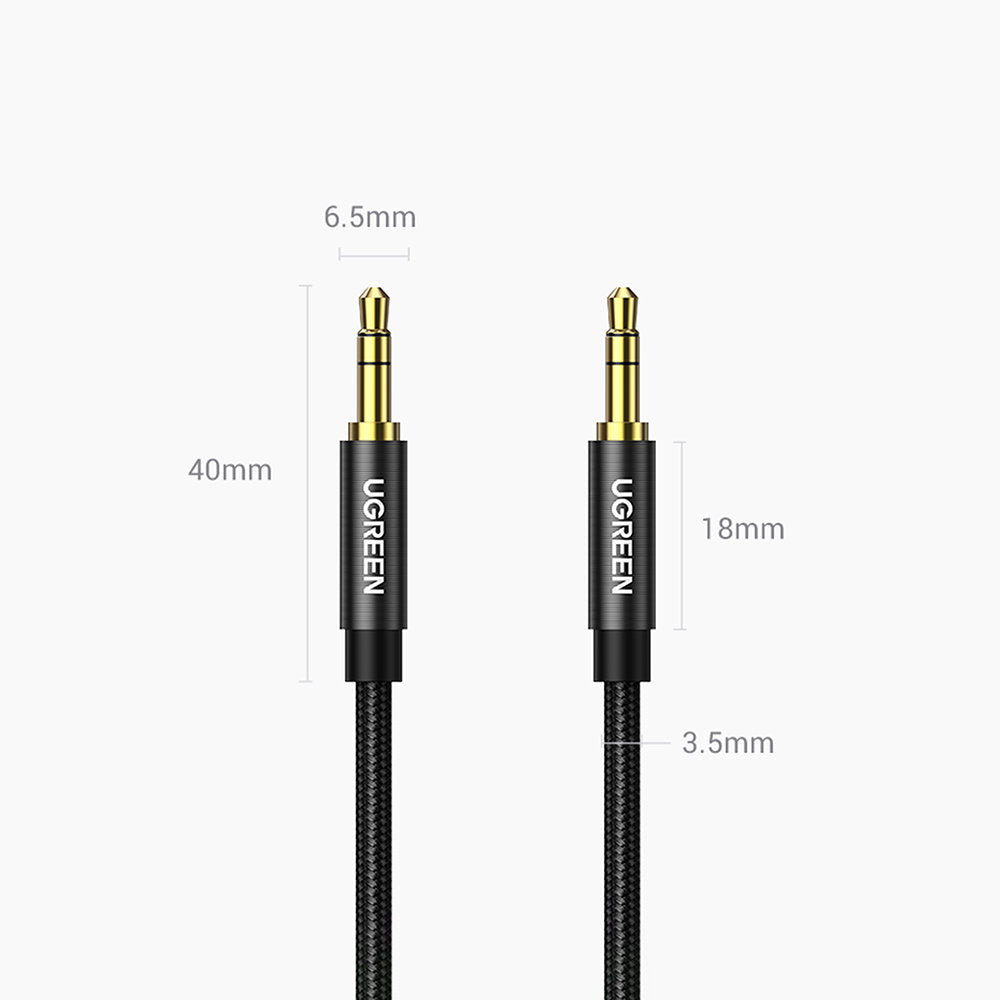 Cavo Audio 3.5mm - 3.5mm UGREEN AV112, 1m, Nero