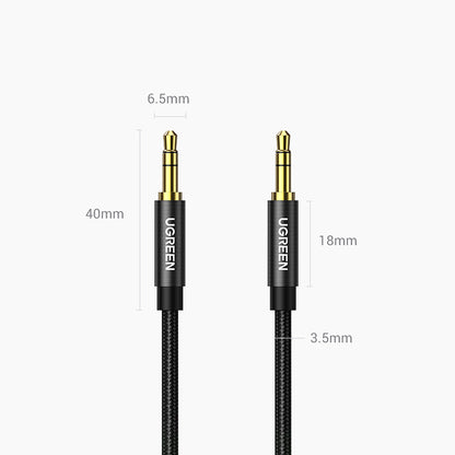 Cavo Audio 3.5mm - 3.5mm UGREEN AV112, 1m, Nero
