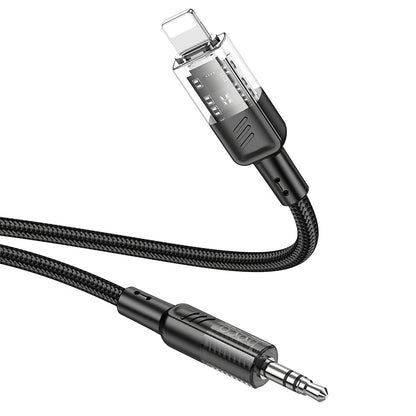 Cavo Audio Lightning - 3.5mm HOCO UPA27, 1.2m, Nero