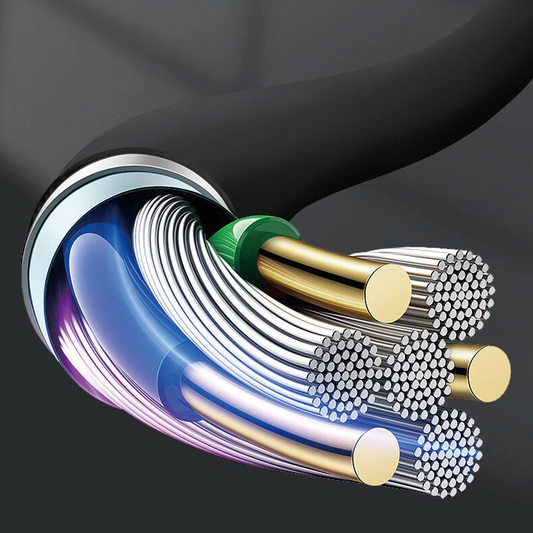 Cavo Audio 3,5mm - 3,5mm Dudao L12s, 1m, Nero