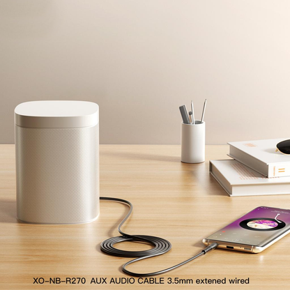 Cavo Audio 3.5mm - 3.5mm XO Design NB-R270, 1m, Nero