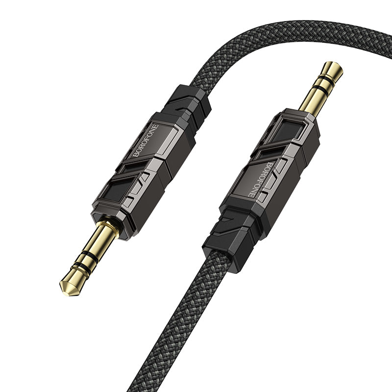 Cavo Audio 3.5mm - 3.5mm Borofone BL22 Dignity, 1m, Nero