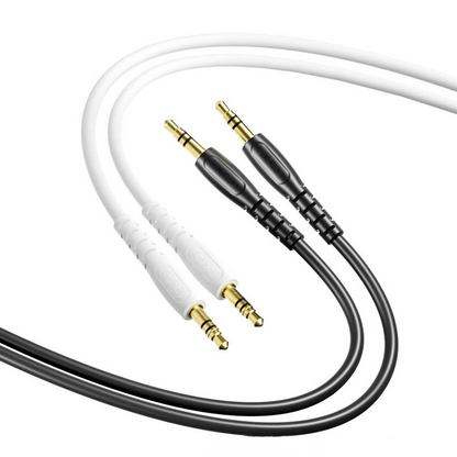 Cavo Audio 3.5mm - 3.5mm XO Design NB-R270, 1m, Bianco