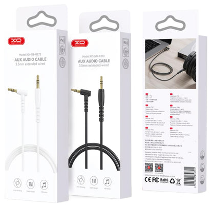 Cavo Audio 3.5mm - 3.5mm XO Design NB-R272, 1m, Bianco