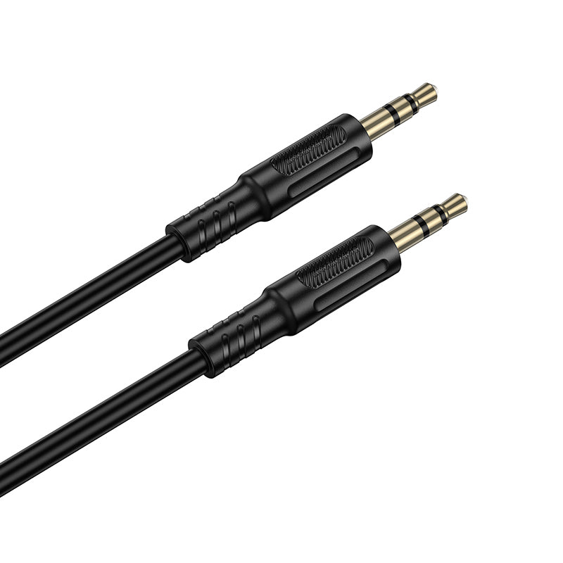 Audio Cable 3.5mm - 3.5mm Borofone BL25 Nice, 1m, Black