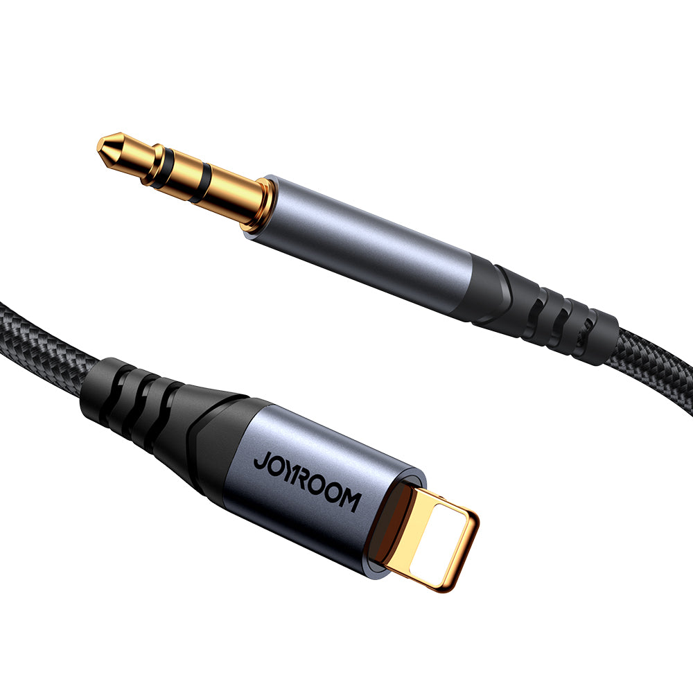 Cavo Audio Lightning - 3.5mm Joyroom SY-A06, 1.2m, Nero