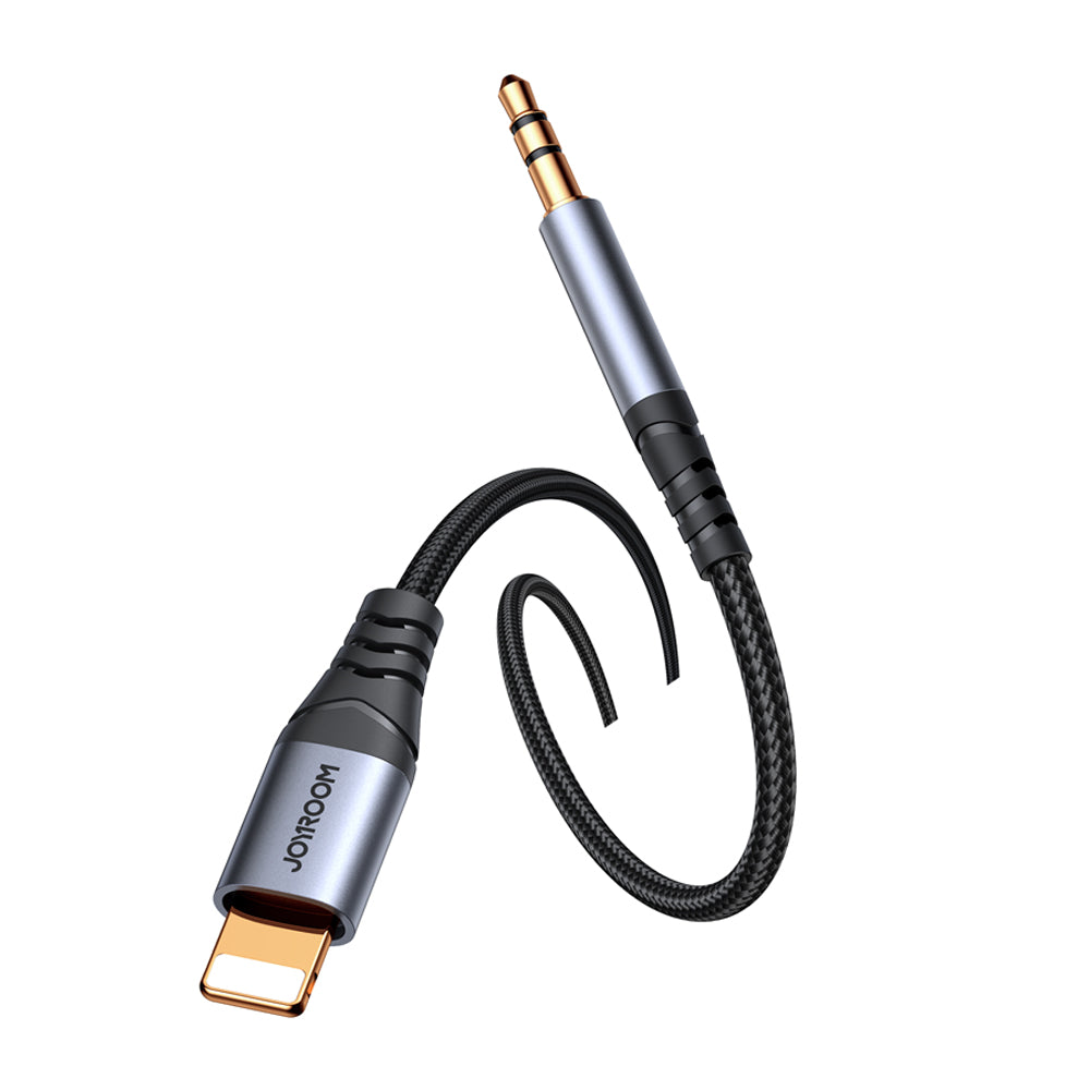 Cavo Audio Lightning - 3.5mm Joyroom SY-A06, 1.2m, Nero