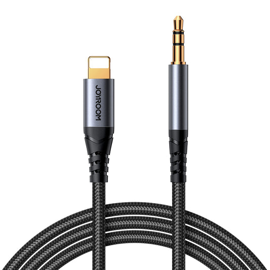 Cavo Audio Lightning - 3.5mm Joyroom SY-A06, 1.2m, Nero