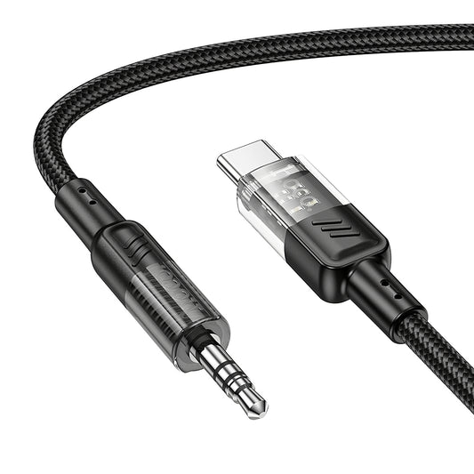 USB-C to 3.5mm Audio Cable HOCO UPA27, 1.2m, Black