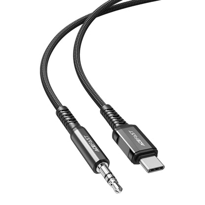 Cavo Audio USB-C - 3.5mm Acefast C1-08, 1.2m, Nero
