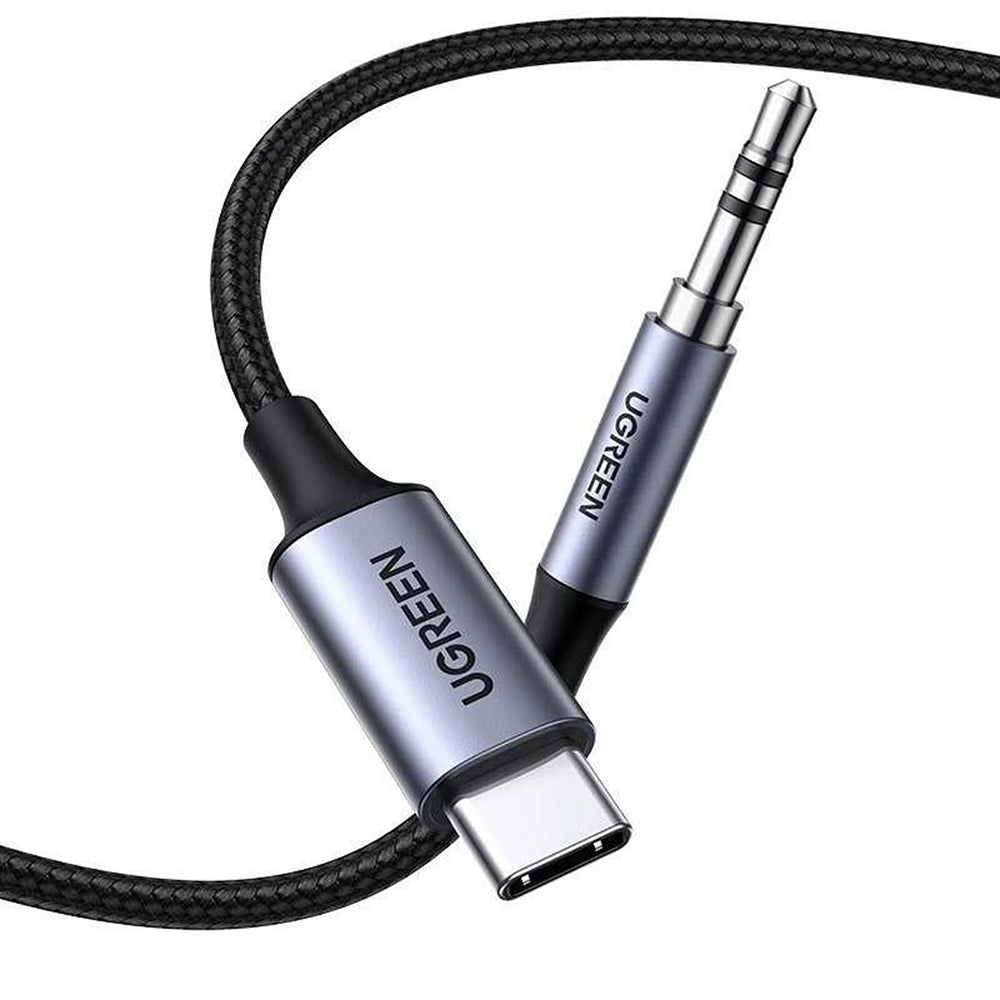 Cavo Audio USB-C - 3.5mm UGREEN CM450 (20192), 1m, Grigio