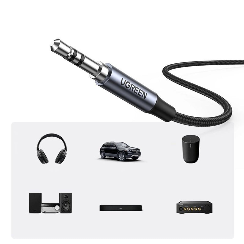 Cavo Audio USB-C - 3.5mm UGREEN CM450 (20192), 1m, Grigio