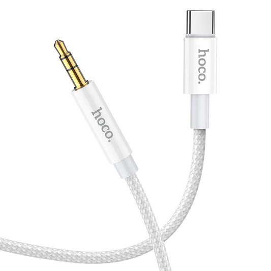 Cavo Audio USB-C - 3.5mm HOCO UPA19, 1m, Argento