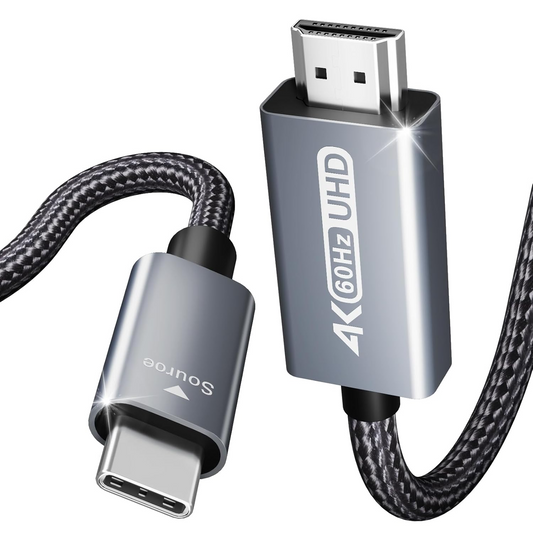 Cavo Audio e Video USB-C - HDMI Benfei, 0,9m, Grigio