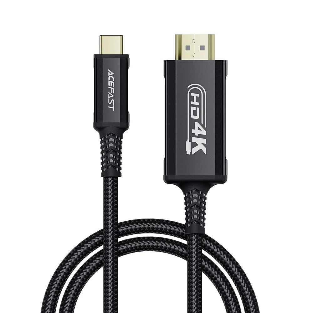 USB-C to HDMI Audio and Video Cable Acefast C1-10, 1.8m, Black