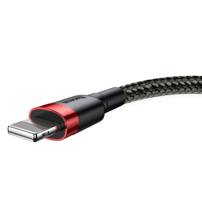 Cavo Dati e Ricarica USB-A - Lightning Baseus Cafule, 18W, 3m, Rosso CALKLF-R91