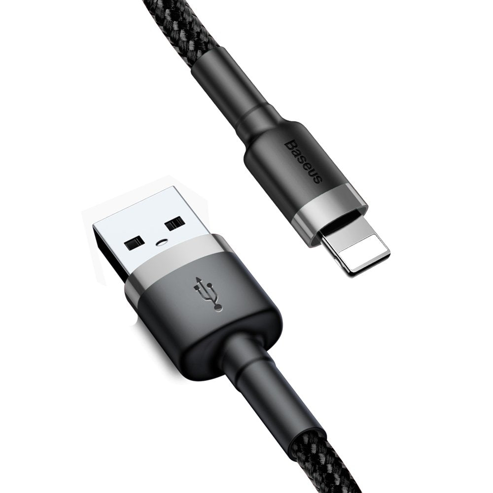 Cavo Dati e Ricarica USB-A - Lightning Baseus Cafule, 18W, 3m, Grigio CALKLF-RG1