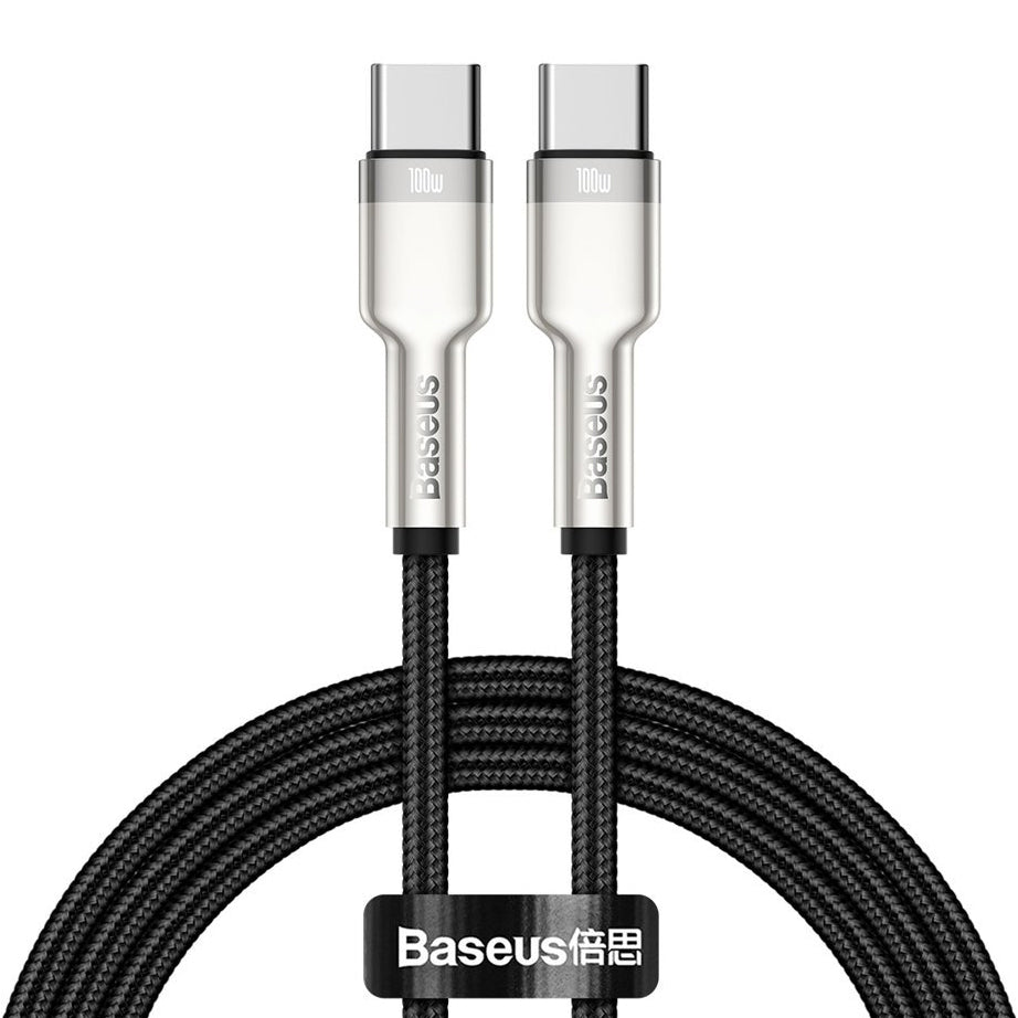 Cavo Dati e Ricarica USB-C - USB-C Baseus Cafule, 100W, 2m, Nero CATJK-D01