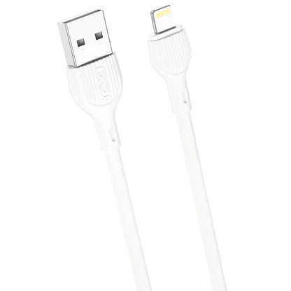Cavo Dati e Ricarica USB-A - Lightning XO Design NB200, 10W, 1m, Bianco