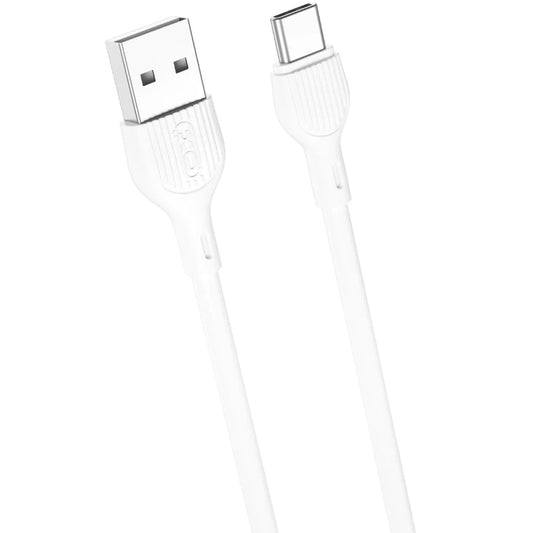 Cavo Dati e Ricarica USB-A - USB-C XO Design NB200, 10W, 1m, Bianco
