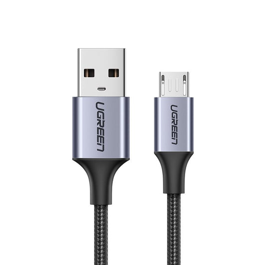 Cavo Dati e Ricarica USB-A - microUSB UGREEN US290, 18W, 2m, Nero