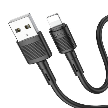 Cavo Dati e Ricarica USB-A - Lightning HOCO X83 Victory, 18W, 1m, Nero
