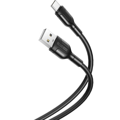 Cavo dati e ricarica USB-A - USB-C BLUE Power BLUE Power BNB212, 18W, 1m, Nero