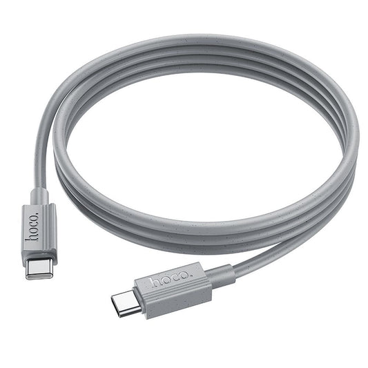 Cavo Dati e Ricarica USB-C - USB-C HOCO X107, 60W, 1m, Grigio