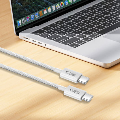 Cavo Dati e Ricarica USB-C - USB-C Tech-Protect Ultraboost Lite, 60W, 1m, Argento