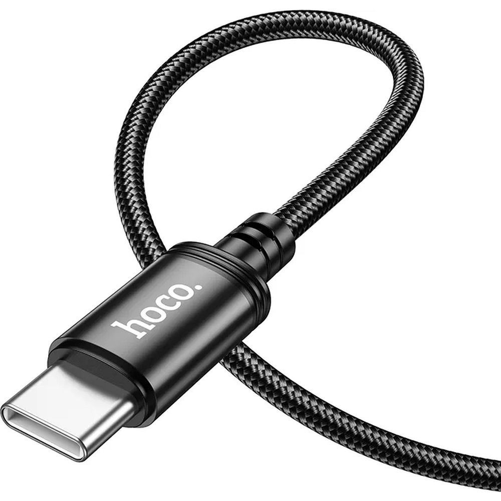 USB-C Data and Charging Cable - USB-C HOCO X89, 60W, 1m, Black
