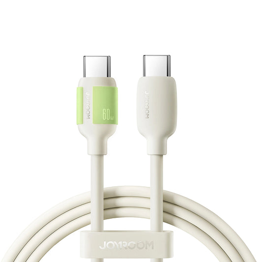 USB-C Data and Charging Cable - USB-C Joyroom S-A53, 60W, 1.2m, Beige