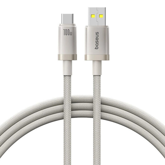 Cavo Dati e Ricarica USB-A - USB-C Baseus Titanium, 100W, 1m, Argento P10378102G21-00