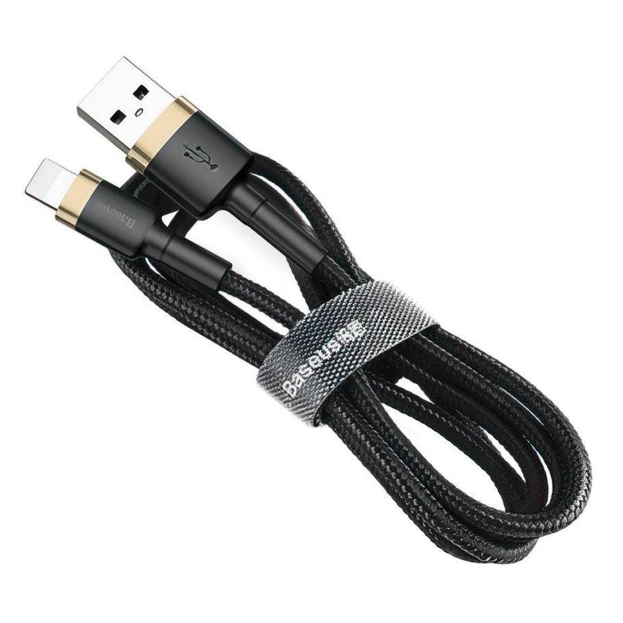 Cavo Dati e Ricarica USB-A - Lightning Baseus Cafule, 18W, 3m, Oro CALKLF-RV1
