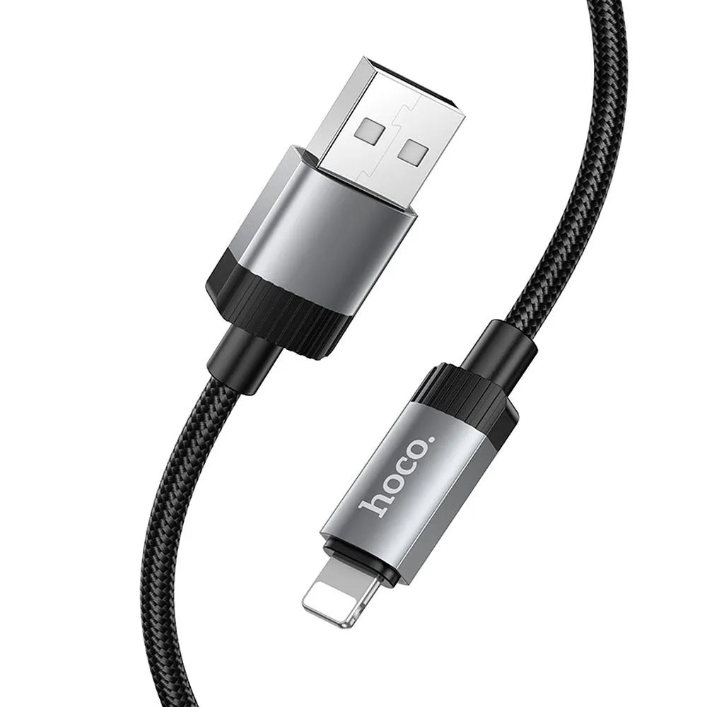 Cavo Dati e Ricarica USB-A - Lightning HOCO X117, 18W, 1m, Nero