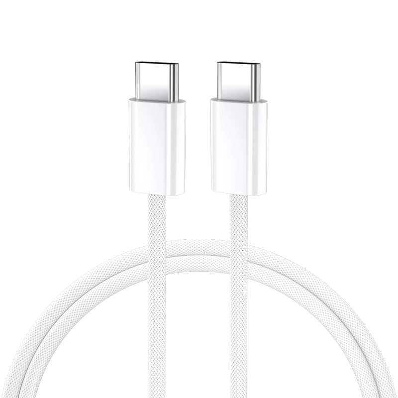 Cavo Dati e Ricarica USB-C - USB-C BWOO BO-X284, 60W, 2m, Bianco