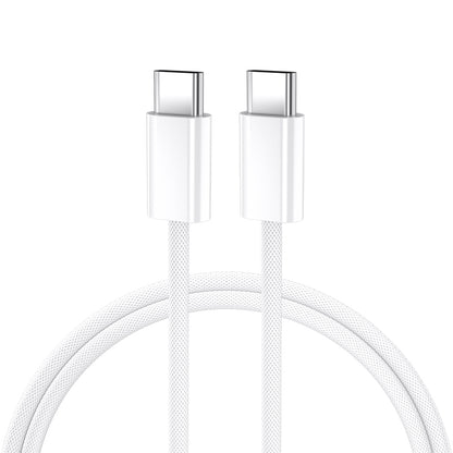 Cavo Dati e Ricarica USB-C - USB-C BWOO BO-X284, 60W, 2m, Bianco