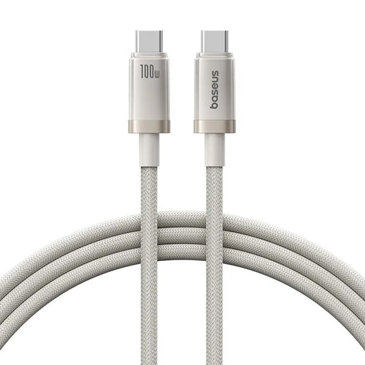 Cavo Dati e Ricarica USB-C - USB-C Baseus Titanium, 100W, 1m, Argento P10378100G21-00