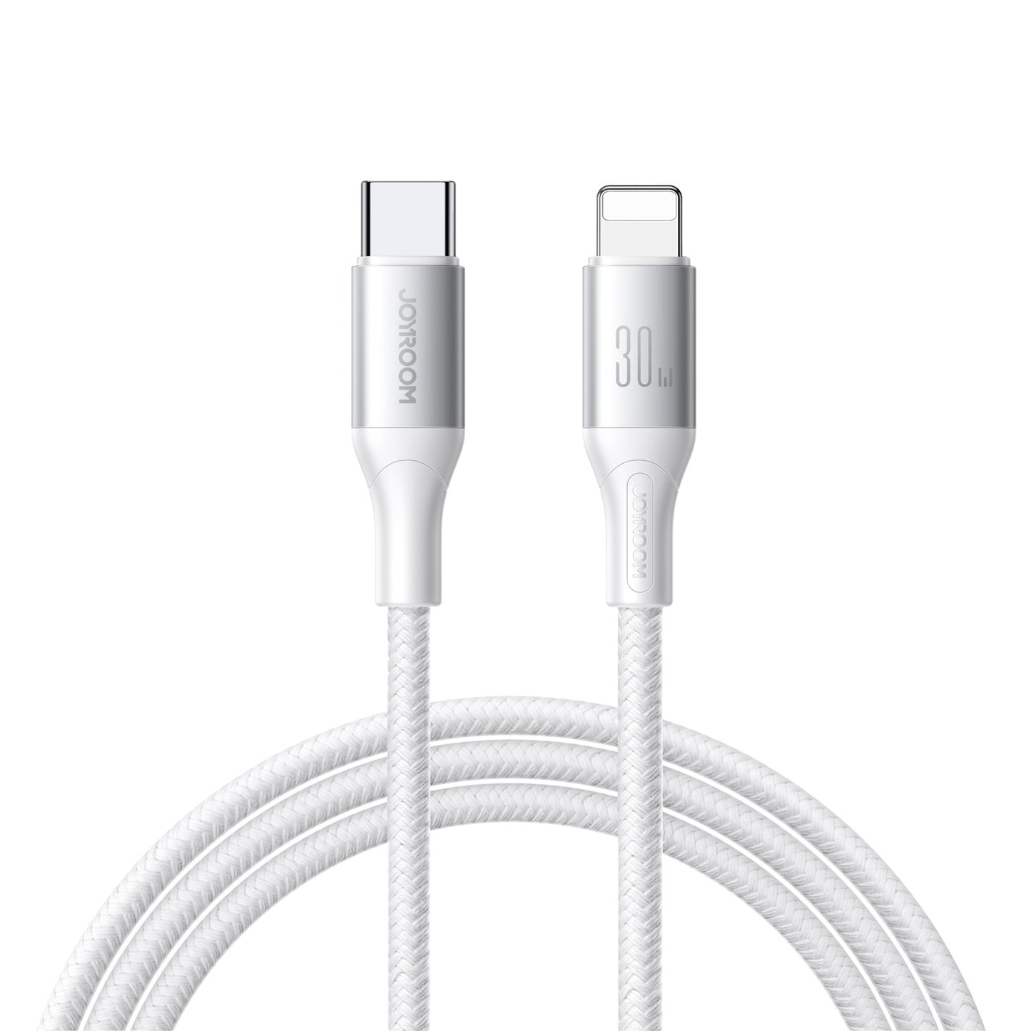 Cavo Dati e Ricarica USB-C - Lightning Joyroom S-A28 Flash, 30W, 1m, Bianco