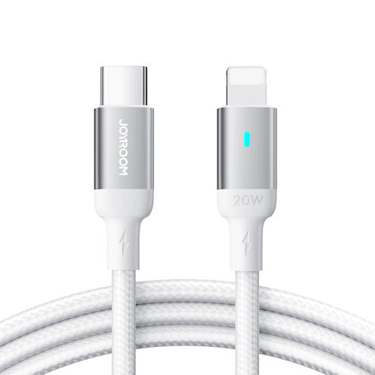 Cavo Dati e Ricarica USB-C - Lightning Joyroom S-A10, 20W, 1.2m, Bianco