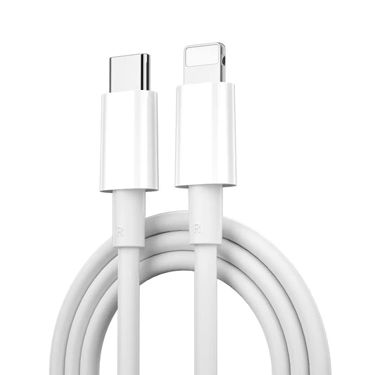 Cavo Dati e Ricarica USB-C - Lightning WiWu Wi-C008, 30W, 1.2m, Bianco