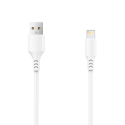 Cavo Dati e Ricarica USB-A - Lightning Setty, 18W, 1m, Bianco