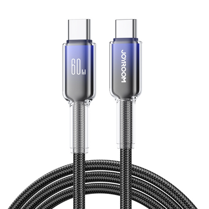 Cavo Dati e Ricarica USB-C - USB-C Joyroom S-A42, 60W, 1.2m, Nero