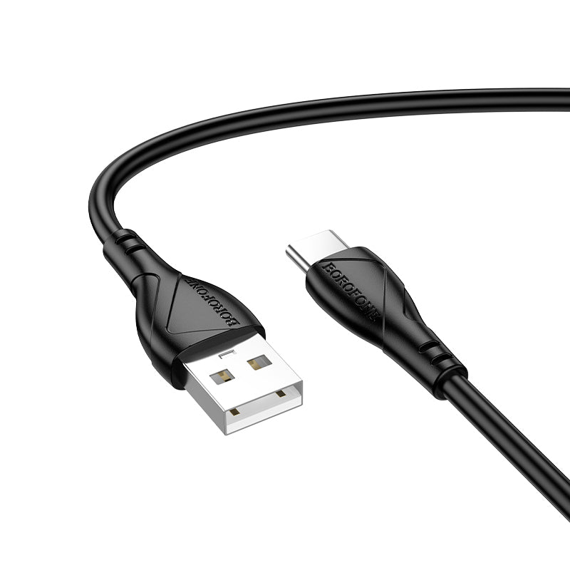 Cavo Dati e Ricarica USB-A - USB-C Borofone BX121 Energy, 18W, 1m, Nero