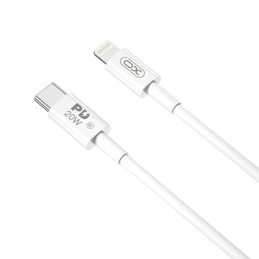 Cavo Dati e Ricarica USB-C - Lightning XO Design NB-Q189A, 20W, 1m, Bianco