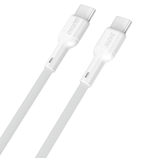 Cavo Dati e Ricarica USB-C - USB-C Dudao L9C Max, 240W, 2m, Bianco