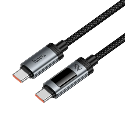 Cavo Dati e Ricarica USB-C - USB-C HOCO Display U148, 240W, 1.2m, Nero